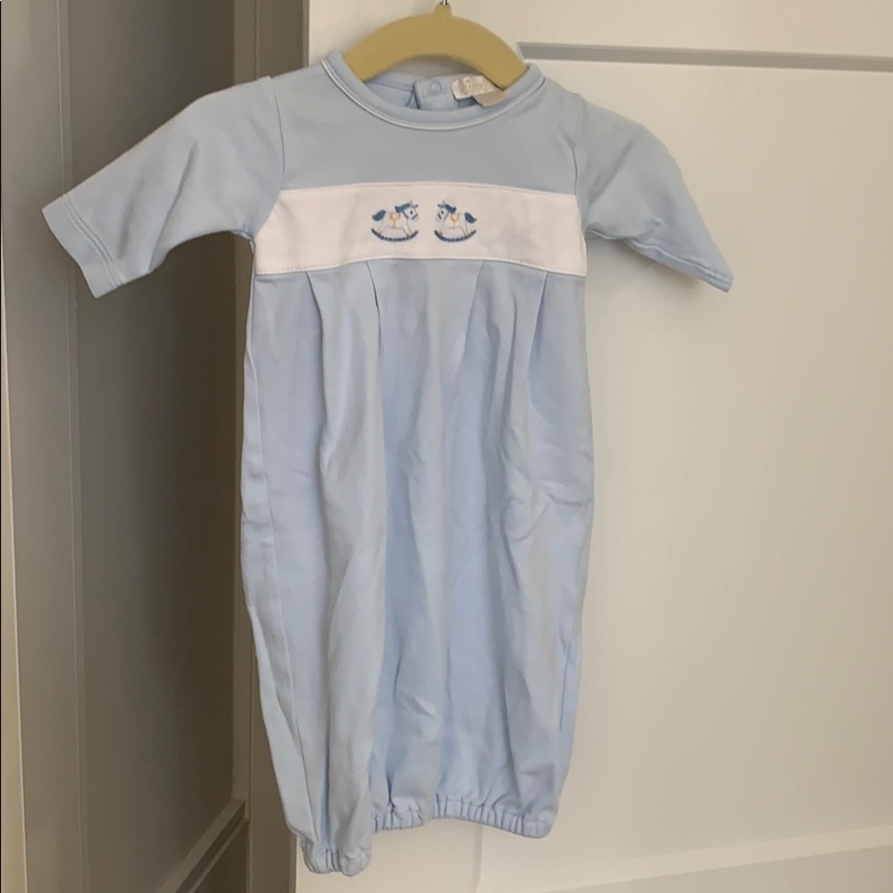 Kissy Kissy blue gown